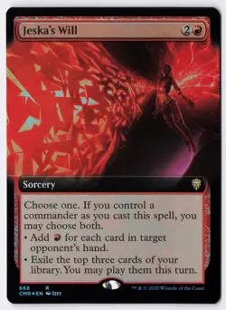 Jeska's Will - Foil - Extended Art - MTG Commander Legends - RareCo - Image 1