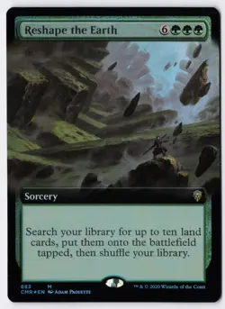 Reshape the Earth - Foil - Extended Art - MTG Commander Legends - RareCo - Image 1