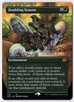 Doubling Season - Borderless - MTG Double Masters - RareCo - Image 1