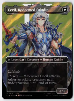 Cecil, Dark Knight - Surge Foil - Borderless - MTG FINAL FANTASY - RareCo - Image 2