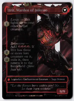 Clive, Ifrit's Dominant - Surge Foil - Borderless - MTG FINAL FANTASY - RareCo - Image 2