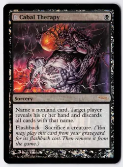 Cabal Therapy - Foil - MTG Friday Night Magic 2005 - RareCo - Image 1