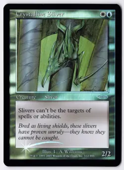 Crystalline Sliver - Foil - MTG Friday Night Magic 2003 - RareCo - Image 1