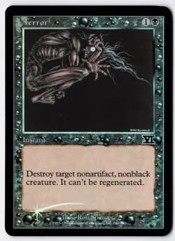 Terror - Foil - MTG Friday Night Magic 2000 - RareCo - Image 1