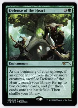 Defense of the Heart - Foil - MTG Judge Promo - RareCo - Image 1