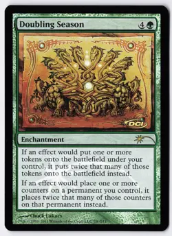 Doubling Season - Foil - MTG Judge Promo - RareCo - Image 1