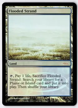 Flooded Strand - Foil - MTG Judge Promo - RareCo - Image 1