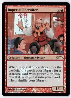 Imperial Recruiter - Foil - MTG Judge Promo - RareCo - Image 1