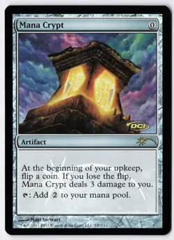 Mana Crypt - Foil - MTG Judge Promo - RareCo - Image 1