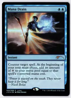 Mana Drain - Foil - MTG Judge Promo - RareCo - Image 1