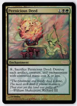 Pernicious Deed - Foil - MTG Judge Promo - RareCo - Image 1