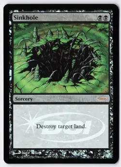 Sinkhole - Foil - MTG Judge Promo - RareCo - Image 1
