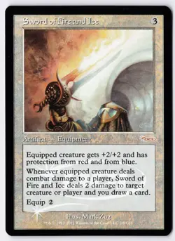 Sword of Fire and Ice - Foil - MTG Judge Promo - RareCo - Image 1
