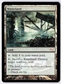 Wasteland (J10) - Foil - MTG Judge Promo - RareCo - Image 1