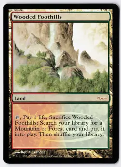 Wooded Foothills - FOIL - MTG Judge Promo - RareCo - Image 1