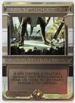 Worship - Foil - MTG Masterpiece Series: Amonkhet Invocations - RareCo - Image 1
