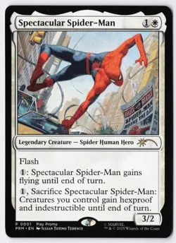 Spectacular Spider-Man - MTG Magic Spotlight: Spider-man - RareCo - Image 1