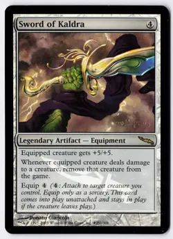 Sword of Kaldra - Foil - MTG Mirrodin Prerelease Promos - RareCo - Image 1