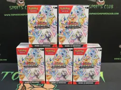 5 POKEMON TCG PRISMATIC EVOLUTIONS BOOSTER BUDLE BOX SEALED LOT 30 PACKS AL2 - Image 1
