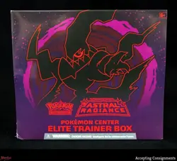 2022 Pokemon Center Sword Shield Astral Radiance Elite Trainer Box ETB Sealed - Image 1