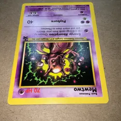Mewtwo 14/53 Wotc Black Star Promo Regular w/ Ultra-Pro One-Touch Mag Case - NM- - Image 4
