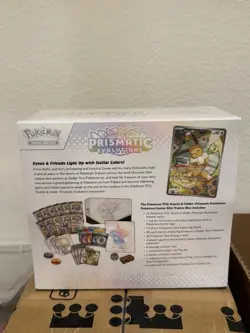 Pokemon Prismatic Evolutions Pokemon Center Exclusive ETB - Brand New Sealed - Image 2