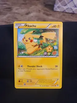 Pokemon TCG Pikachu - 27/111 - Furious Fists XY Common Card - Image 1