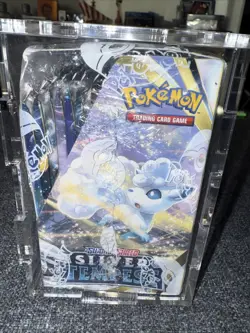 Silver Tempest Booster Box Pokemon TCG Sealed 36 Booster Packs Sealed W/Acrylic - Image 2