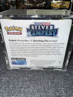 Silver Tempest Booster Box Pokemon TCG Sealed 36 Booster Packs Sealed W/Acrylic - Image 3