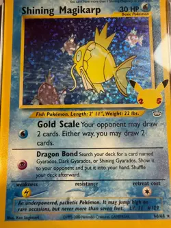 Shining Magikarp 66 PSA 10 2021 Celebrations Classic Collection holo Pokemon - Image 2