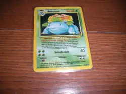 Pokemon 1st Edition Base Set Venusaur Holo 15/102 NM 1999 - Image 1