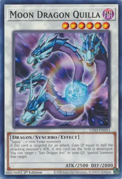 YUGIOH TCG Legendary Duelist S3 - Moon Dragon Quilla LDS3-EN053 - Image 1
