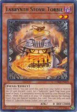 YUGIOH TCG Tactical Masters - Labrynth Stovie Torbie TAMA-EN019 - Image 1