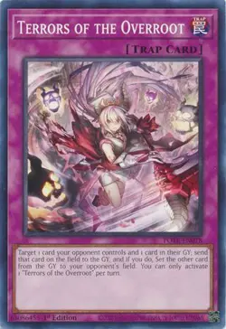 YUGIOH TCG Power of the Elements - Terrors of the Overroot POTE-EN078 - Image 1