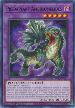 YUGIOH TCG Dimension Forces - Predaplant Ambulomelides DIFO-EN037 - Image 1