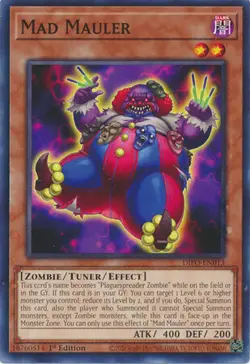 YUGIOH TCG Dimension Forces - Mad Mauler DIFO-EN013 - Image 1