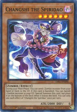 YUGIOH TCG Dimension Forces - Changshi the Spiridao DIFO-EN096 - Image 1