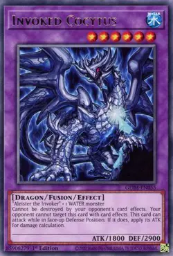YUGIOH TCG Genesis Impact - Invoked Cocytus GEIM-EN055 - Image 1