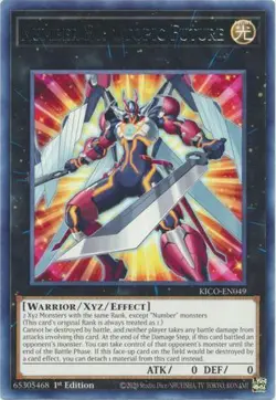 YUGIOH TCG King's Court - Number F0: Utopia Future KICO-EN049 - Image 1