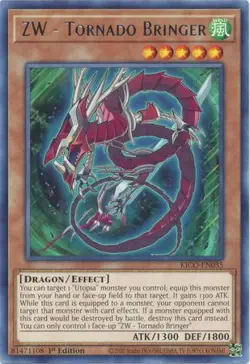 YUGIOH TCG King's Court - ZW - Tornado Bringer KICO-EN035 - Image 1