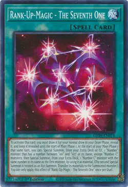 YUGIOH TCG Duels from the Deep - Rank-Up-Magic - The Seventh One LED9-EN014 - Image 1