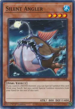 YUGIOH TCG Duels from the Deep - Silent Angler LED9-EN008 - Image 1
