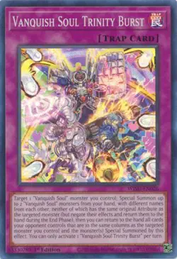 YUGIOH TCG Wild Survivors - Vanquish Soul Trinity Burst WISU-EN026 - Image 1
