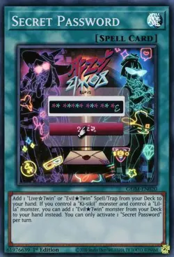 YUGIOH TCG Genesis Impact - Secret Password GEIM-EN020 - Image 1