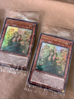 Yugioh! Goddess of the Two Sides Lost Art LART-EN079 x 3 sealed new see pics - Image 3