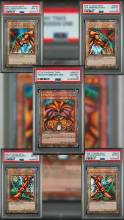 PSA 10 Exodia The Forbidden One Set Of 5 | 1st Edition Limited | QCSR | YU-GI-OH - Image 1