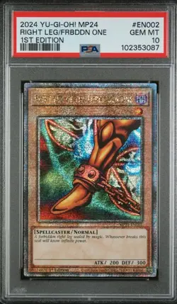 PSA 10 Exodia The Forbidden One Set Of 5 | 1st Edition Limited | QCSR | YU-GI-OH - Image 4