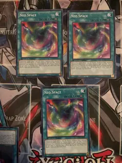 3x Yu-Gi-Oh! Speed Duel Neo Space Common SGX4-ENA11 1st Edition - Image 1