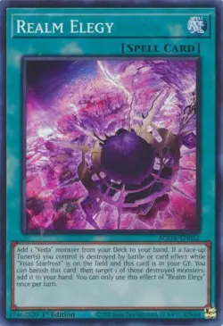 YUGIOH TCG Age of Overlord - Realm Elegy AGOV-EN052 - Image 1