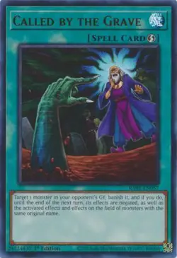 YUGIOH TCG - Called by the Grave RA01-EN057 (Ultra Rare) - Image 1